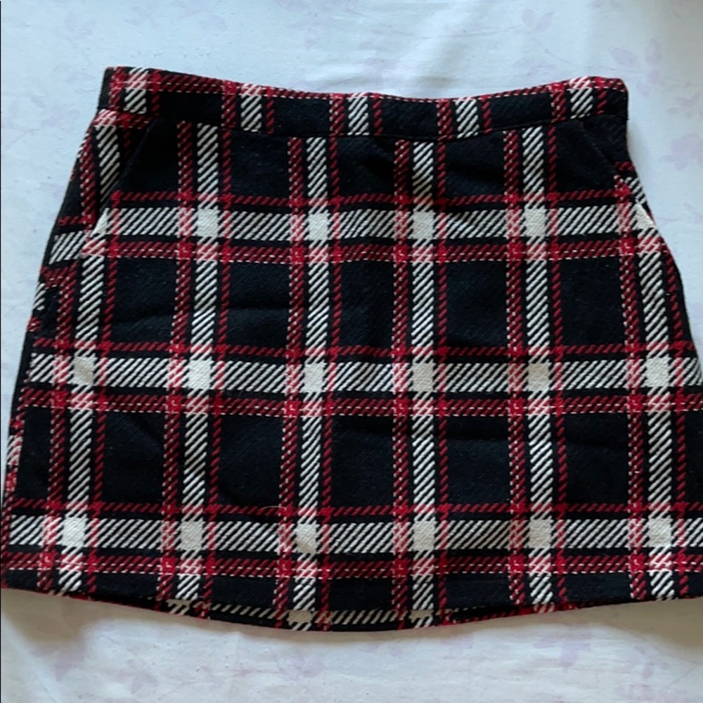 Plaid Skirt